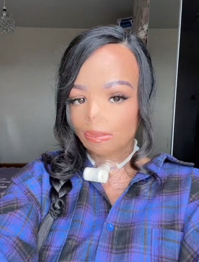 Hundreds of thousands of fawning fans now follow Ali on TikTok, where she shares her beauty secrets. 