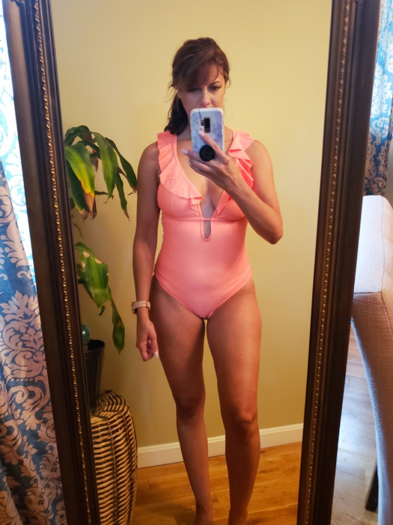 One Piece Ruffle Swimsuit