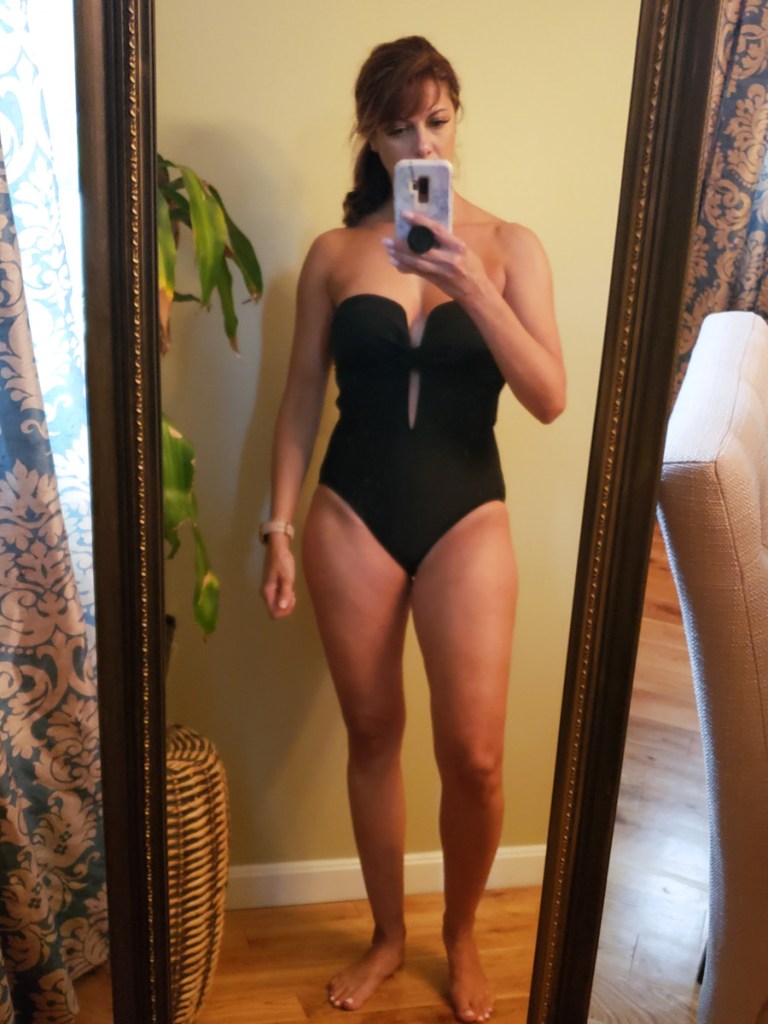 One Piece Black Swimsuit