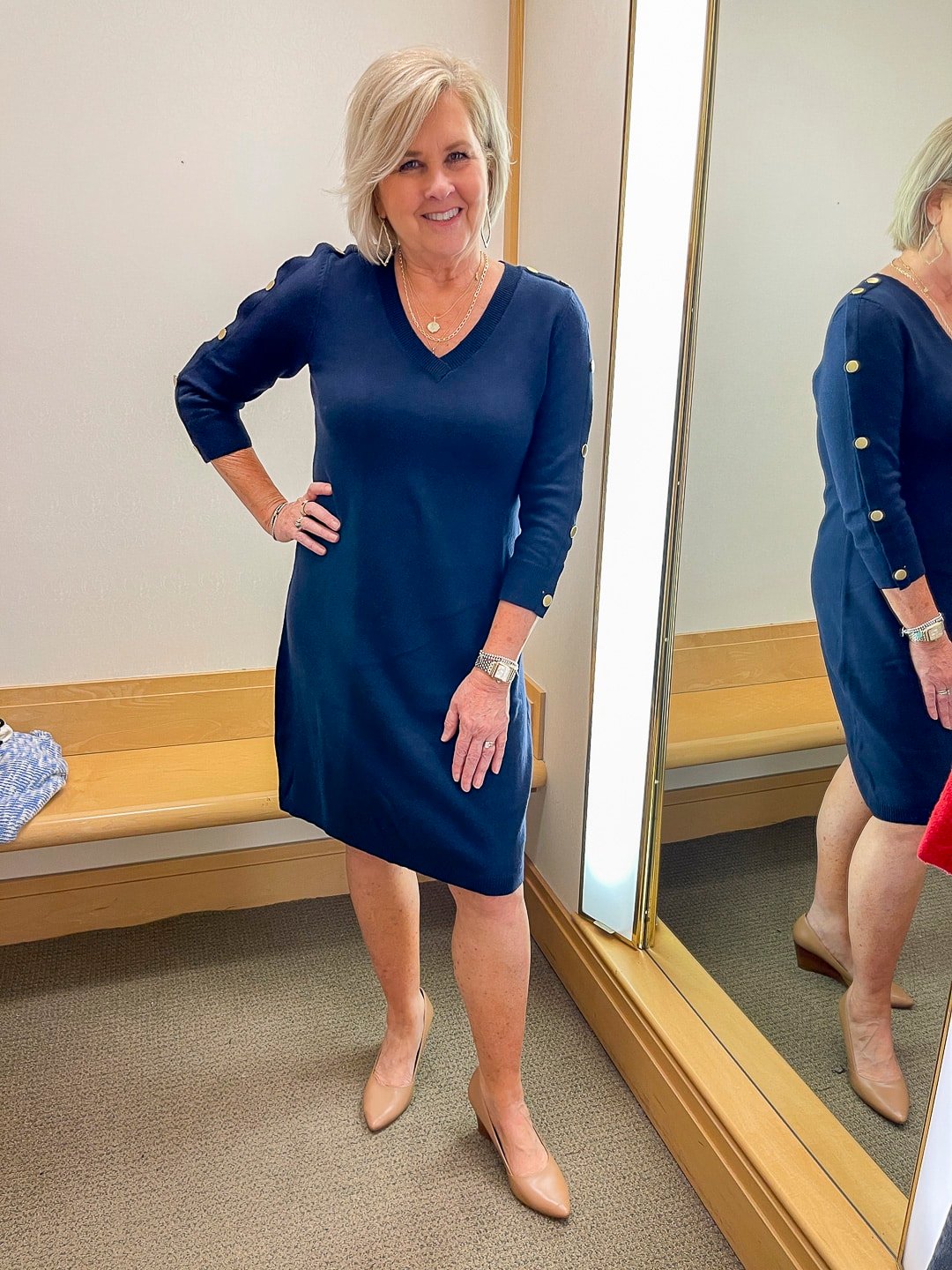 Over 40 Fashion Blogger, Tania Stephens is doing a Try-On Haul for Talbot's Fall Collection August 2022 12