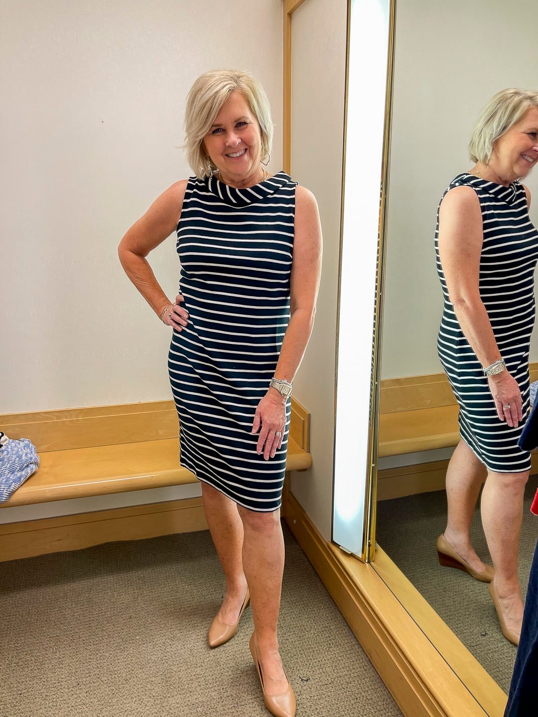 Over 40 Fashion Blogger, Tania Stephens is doing a Try-On Haul for Talbot's Fall Collection August 2022 13
