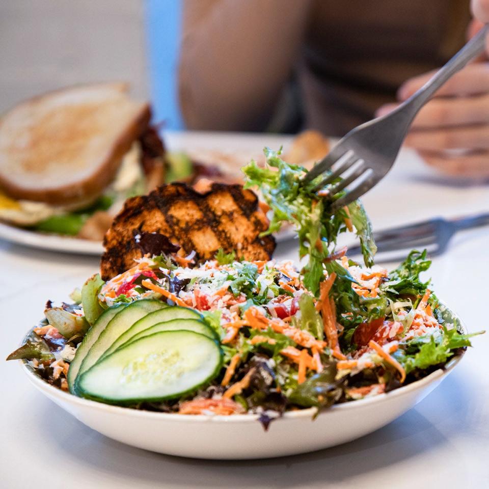 A salad from the Great Commoner in downtown Dearborn.