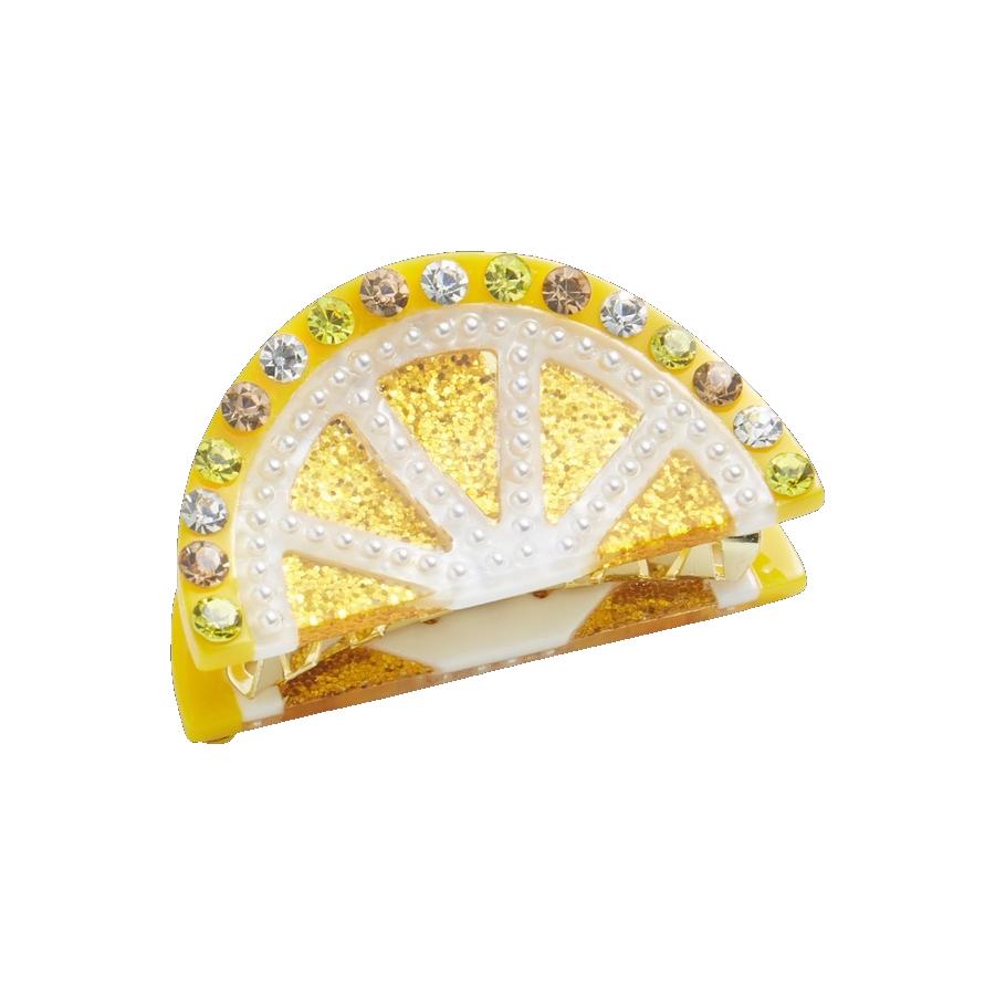 BaubleBar x Ulta Citron Hair Clip on white background