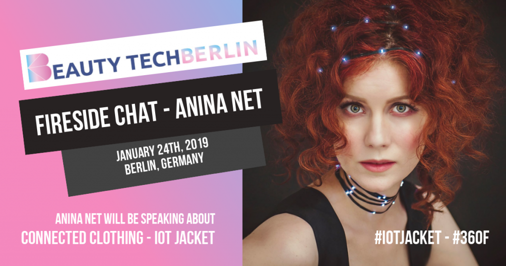 Anina Net Speaking at Beauty Tech Berlin