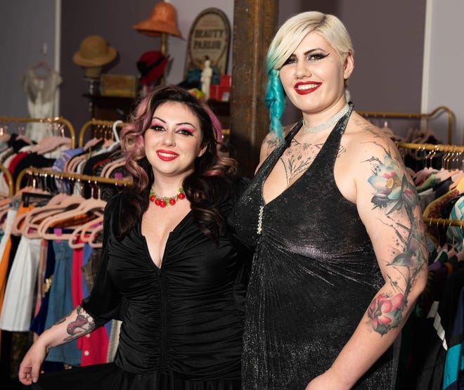 Chiara Savastano and Jillian Atkins are the owners of the new Fae & Phantom, a salon and vintage boutique located on Mountainview Drive, Wayne.