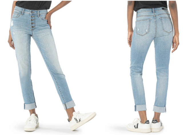 Labor Day Sales on Boyfriend Light wash Jeans